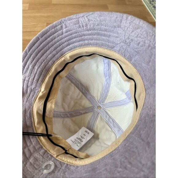 Rag & Bone New York Lilac Addison Twist Bucket Hat S/M NEW MSRP $145 main image 8